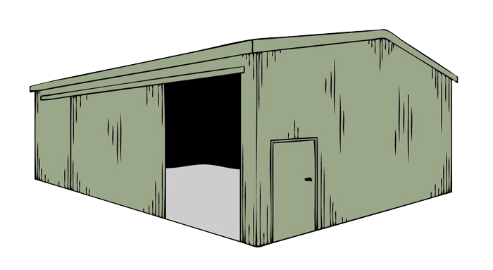 Farm Shed Sliding Door PA Door