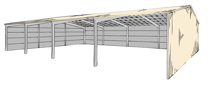 Farm Shed Grain Shed