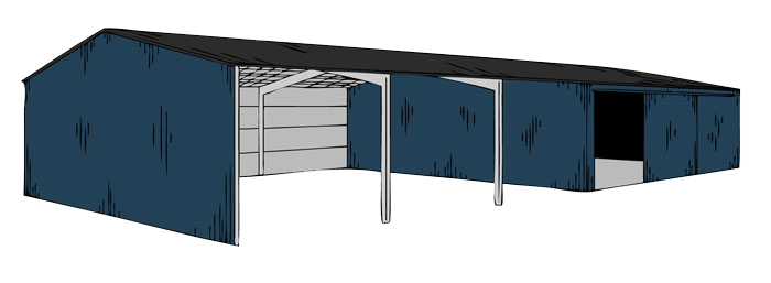 Farm Machinery Shed & Workshop Sliding Door
